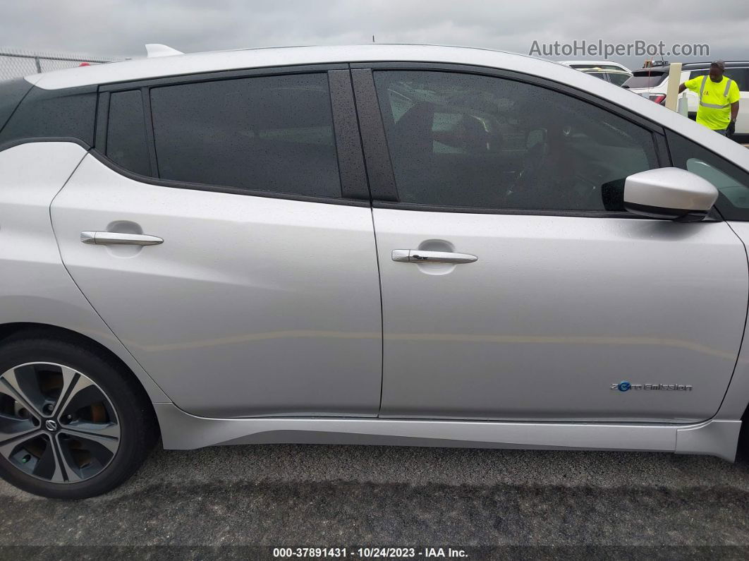 2019 Nissan Leaf Sv Plus Silver vin: 1N4BZ1CP9KC319983