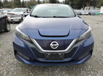 2019 Nissan Leaf S Plus Синий vin: 1N4BZ1CPXKC309706