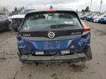 2019 Nissan Leaf S Plus Синий vin: 1N4BZ1CPXKC313044