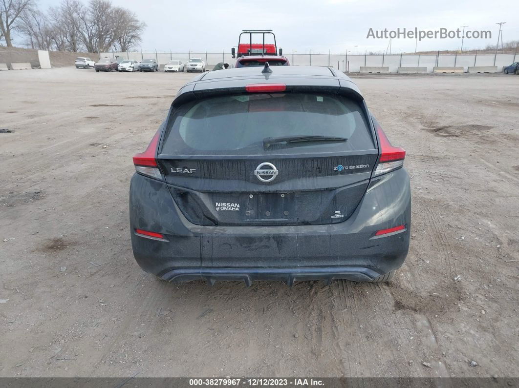 2019 Nissan Leaf S Plus Черный vin: 1N4BZ1CPXKC313352