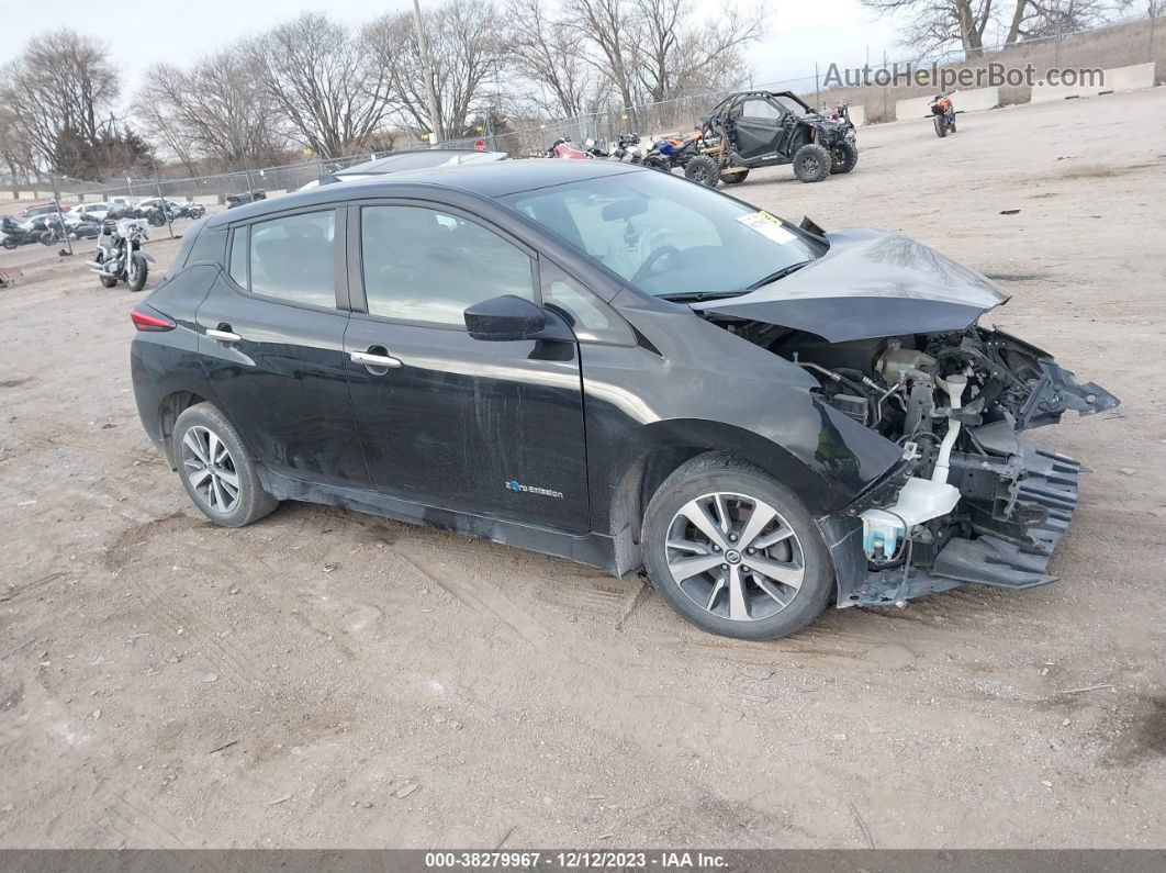 2019 Nissan Leaf S Plus Black vin: 1N4BZ1CPXKC313352