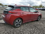 2019 Nissan Leaf S Plus Red vin: 1N4BZ1CPXKC319720