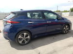 2019 Nissan Leaf S Plus Синий vin: 1N4BZ1CPXKC320074