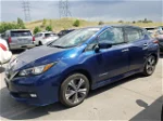 2019 Nissan Leaf S Plus Синий vin: 1N4BZ1CPXKC320074