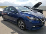 2019 Nissan Leaf S Plus Синий vin: 1N4BZ1CPXKC320074