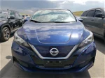 2019 Nissan Leaf S Plus Синий vin: 1N4BZ1CPXKC320074