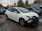 2019 Nissan Leaf S Plus White vin: 1N4BZ1CPXKC320138