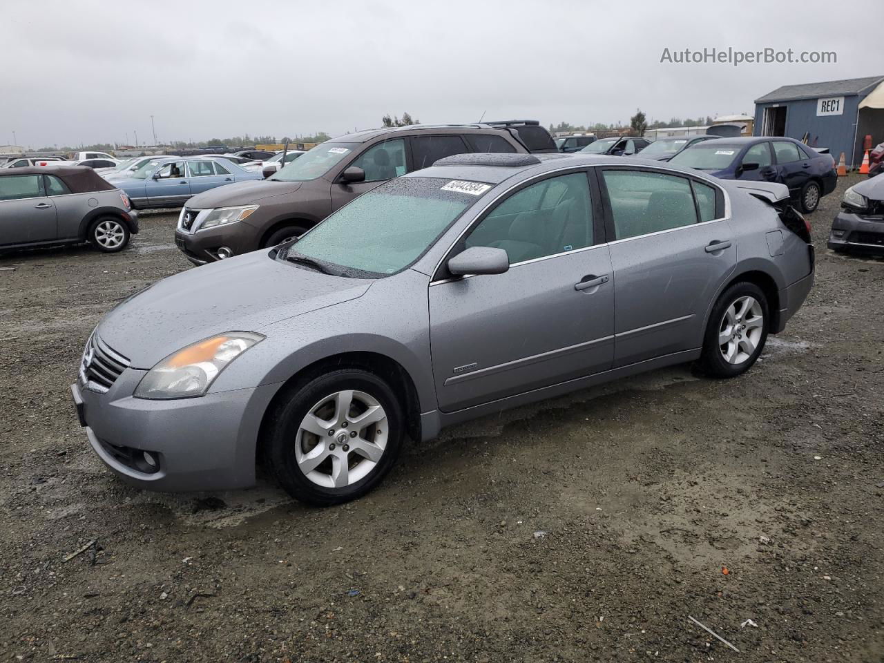 2008 Nissan Altima Hybrid Silver vin: 1N4CL21E08C173009