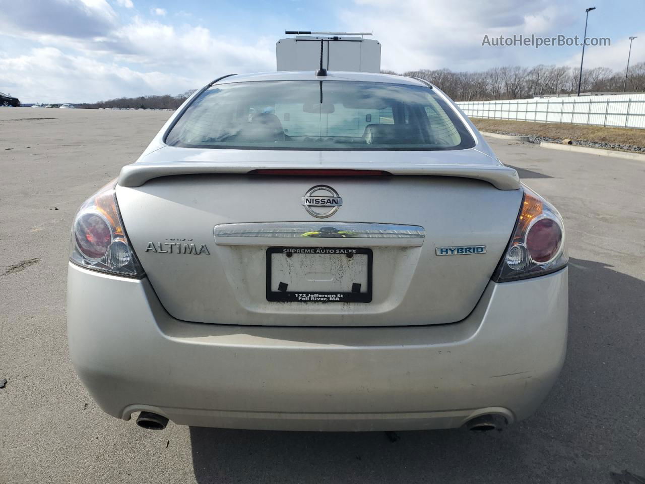 2009 Nissan Altima Hybrid Silver vin: 1N4CL21E39C122766