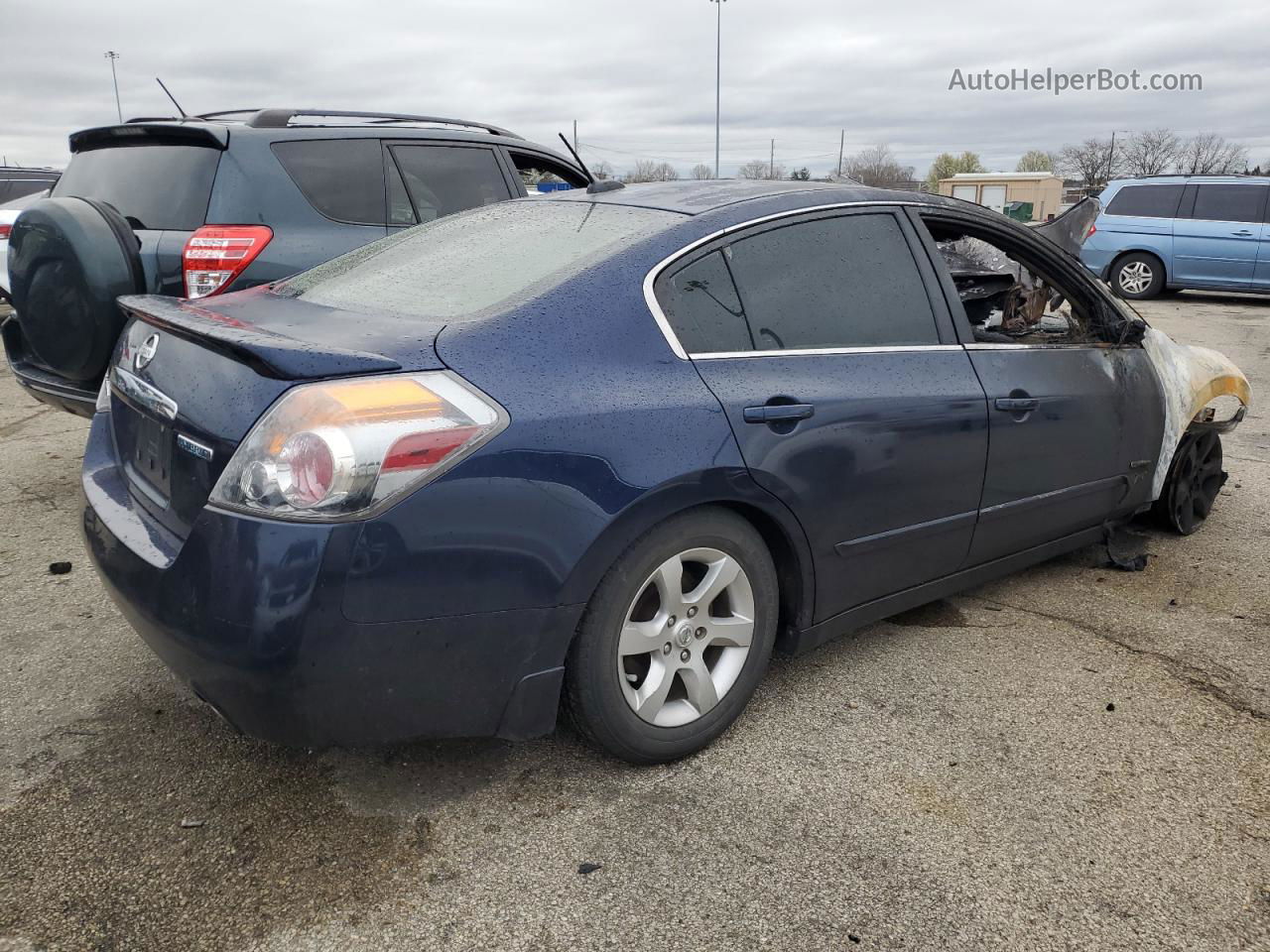 2009 Nissan Altima Hybrid Blue vin: 1N4CL21E39C188377