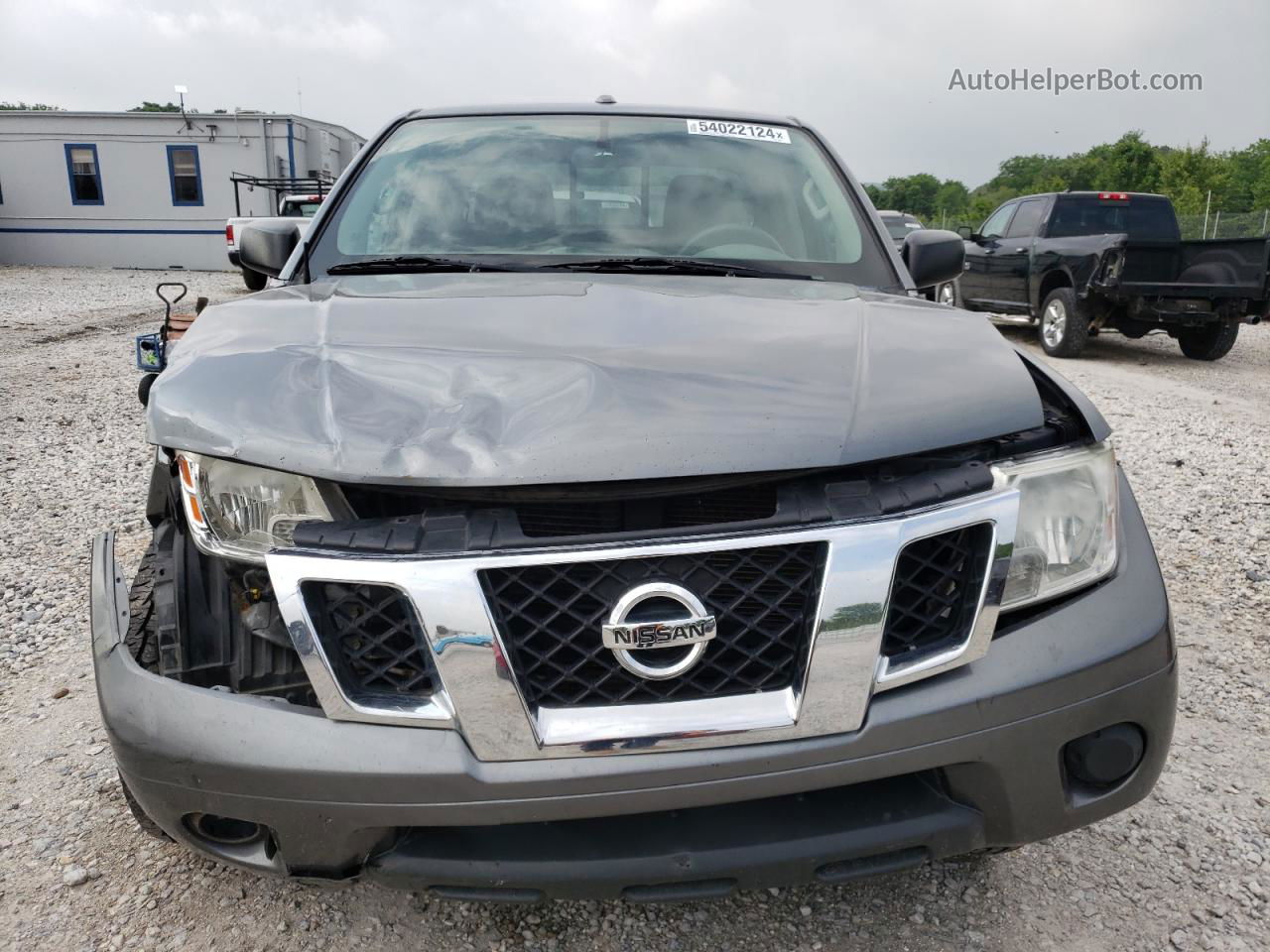 2016 Nissan Frontier S Серый vin: 1N6AD0ER0GN720389