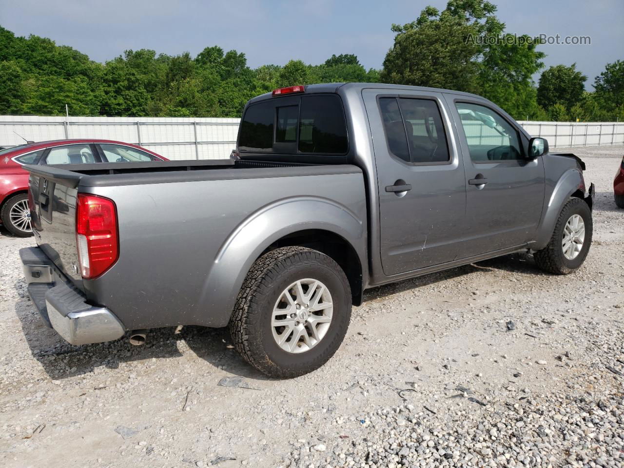 2016 Nissan Frontier S Серый vin: 1N6AD0ER0GN720389