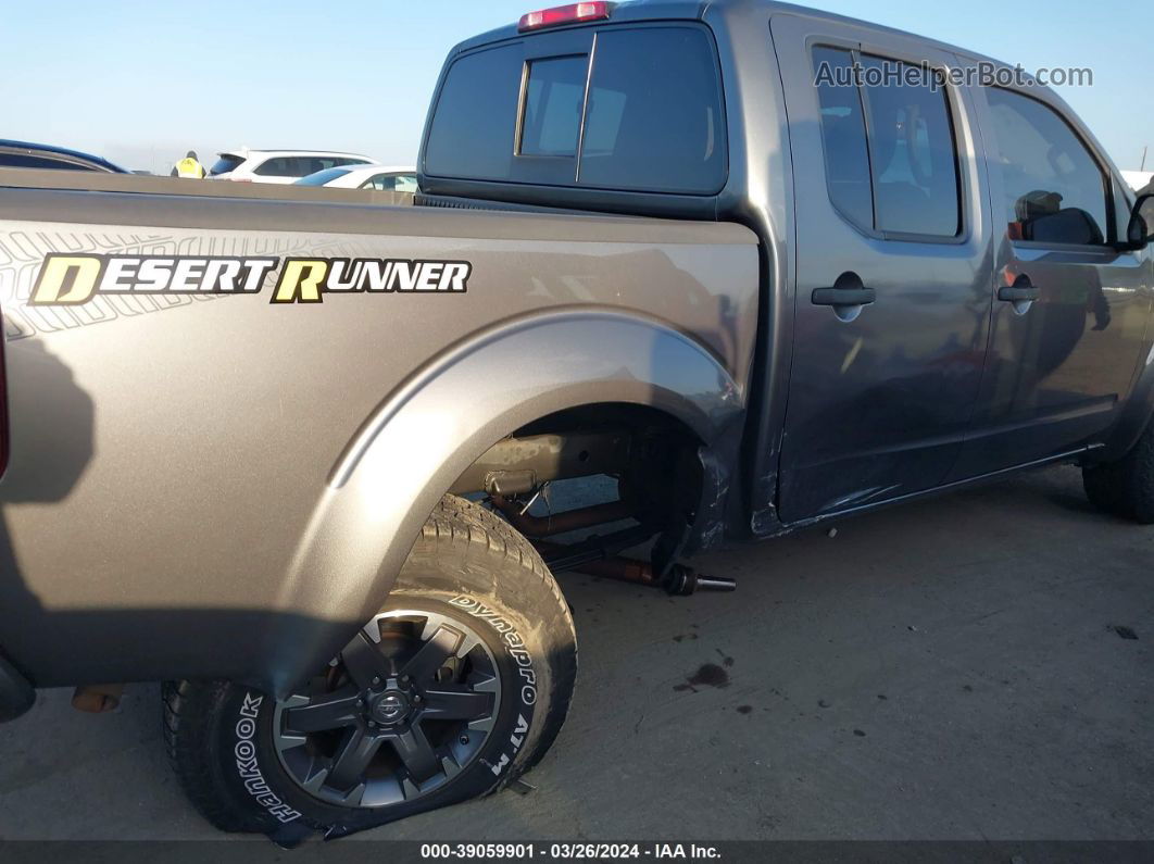 2016 Nissan Frontier Desert Runner Gray vin: 1N6AD0ER1GN718344