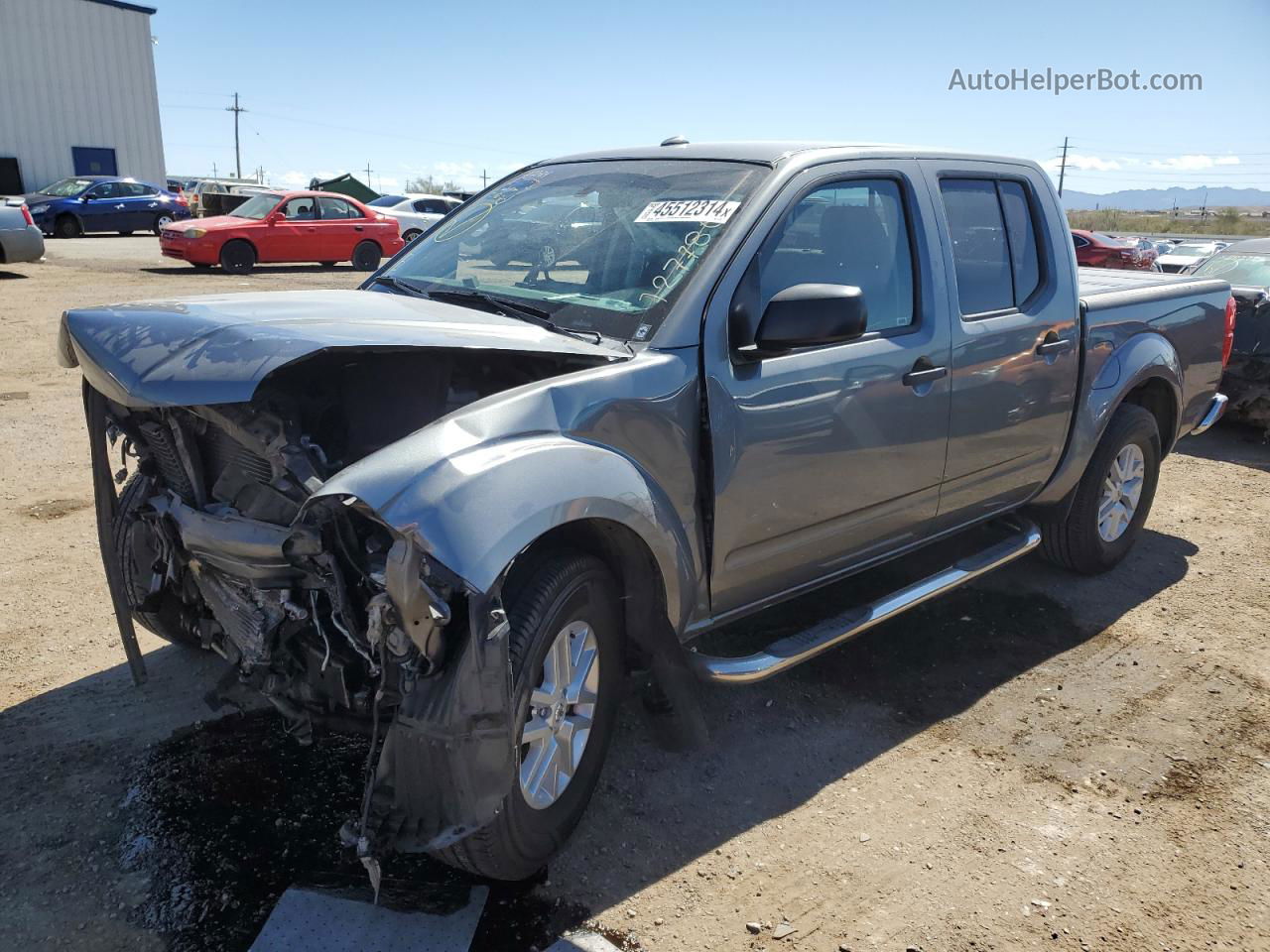 2016 Nissan Frontier S Угольный vin: 1N6AD0ER1GN727786