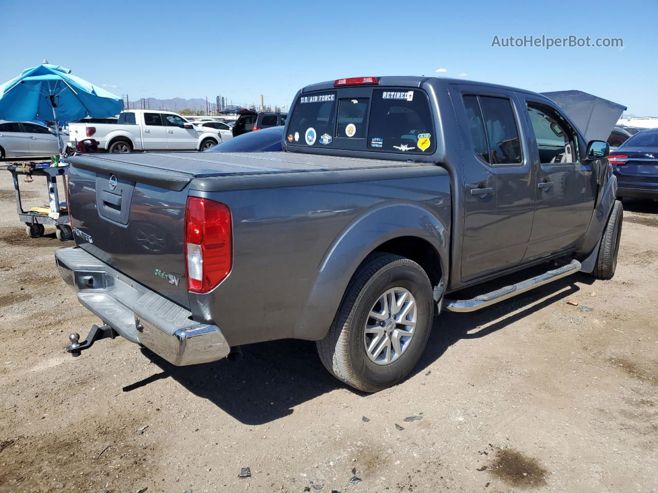 2016 Nissan Frontier S Charcoal vin: 1N6AD0ER1GN727786