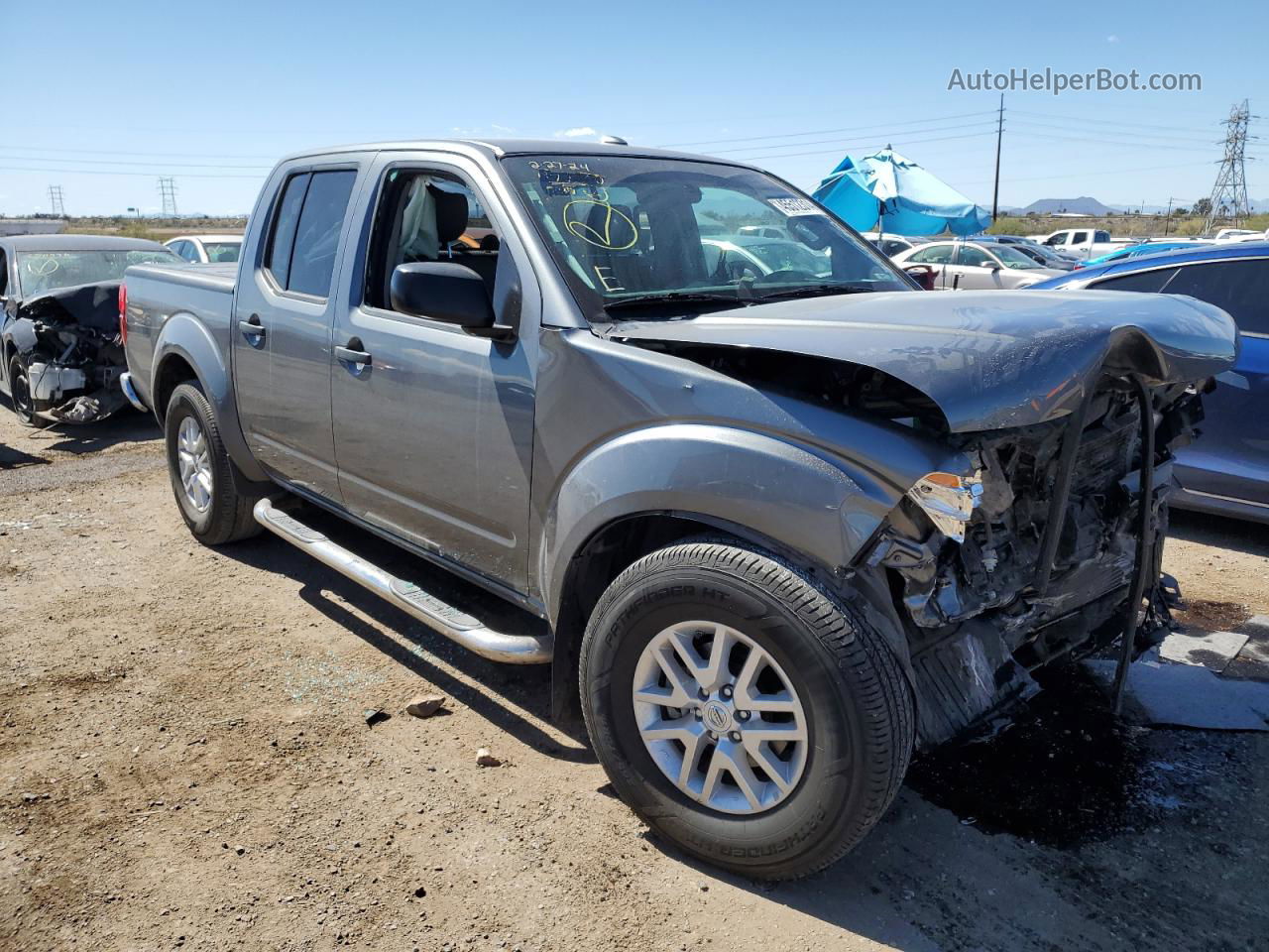 2016 Nissan Frontier S Угольный vin: 1N6AD0ER1GN727786