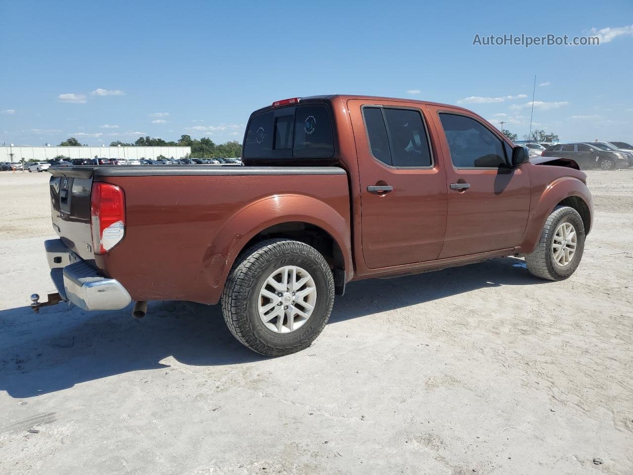 2016 Nissan Frontier S Бордовый vin: 1N6AD0ER1GN793156