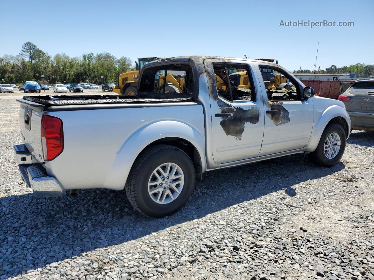 2016 Nissan Frontier S Silver vin: 1N6AD0ER2GN749912