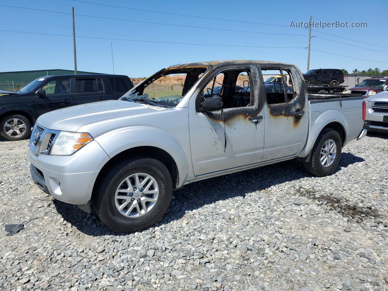 2016 Nissan Frontier S Silver vin: 1N6AD0ER2GN749912