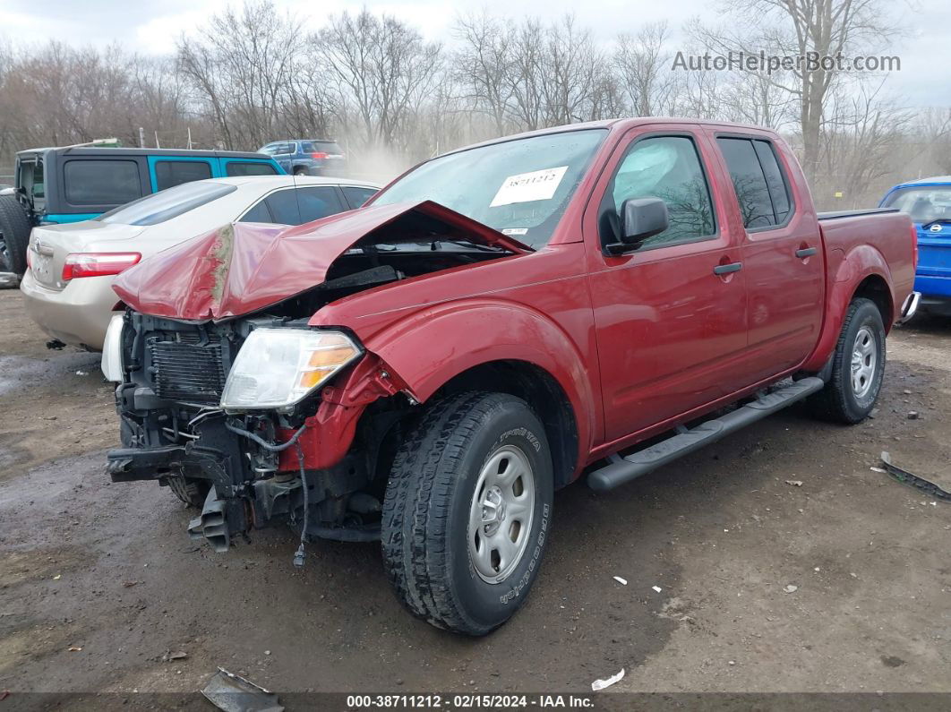 2016 Nissan Frontier S Red vin: 1N6AD0ER3GN705014