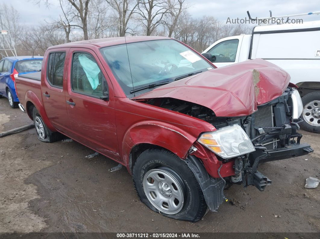 2016 Nissan Frontier S Red vin: 1N6AD0ER3GN705014