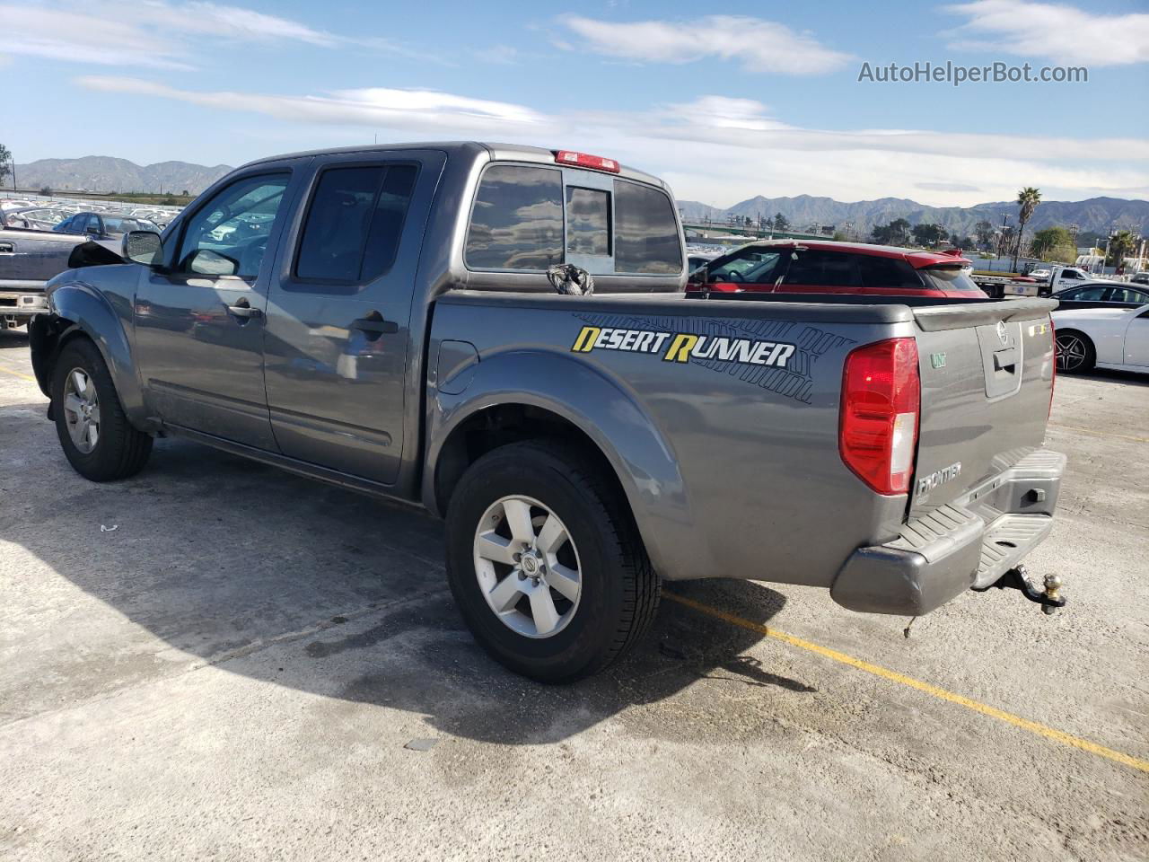 2016 Nissan Frontier S Серый vin: 1N6AD0ER3GN742662