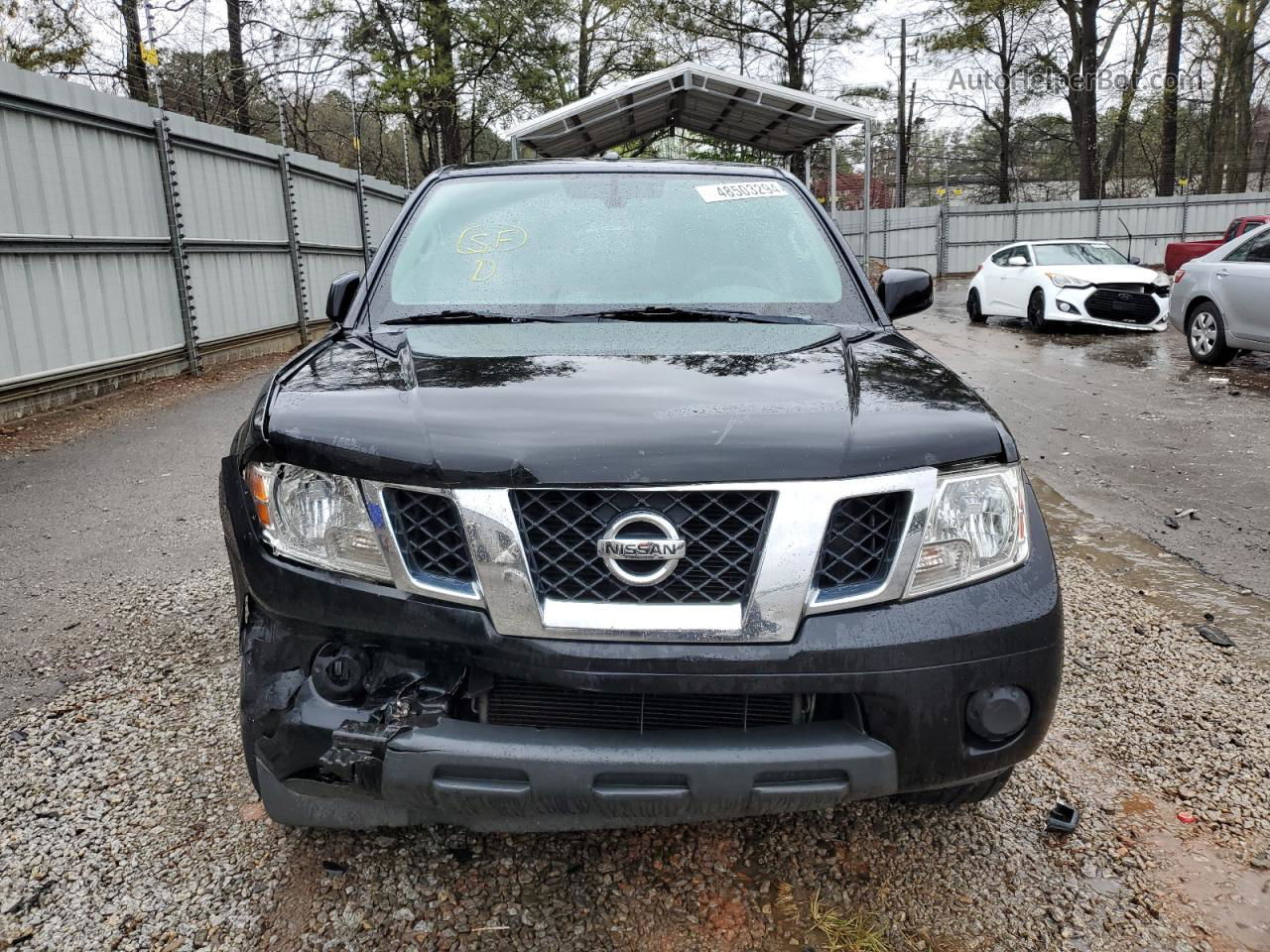 2016 Nissan Frontier S Черный vin: 1N6AD0ER3GN748462