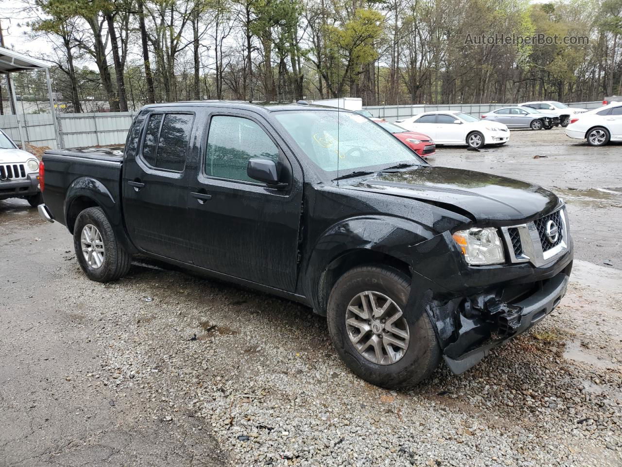 2016 Nissan Frontier S Black vin: 1N6AD0ER3GN748462