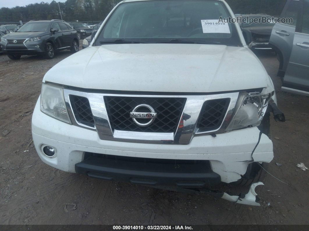 2016 Nissan Frontier Sv Белый vin: 1N6AD0ER4GN711582