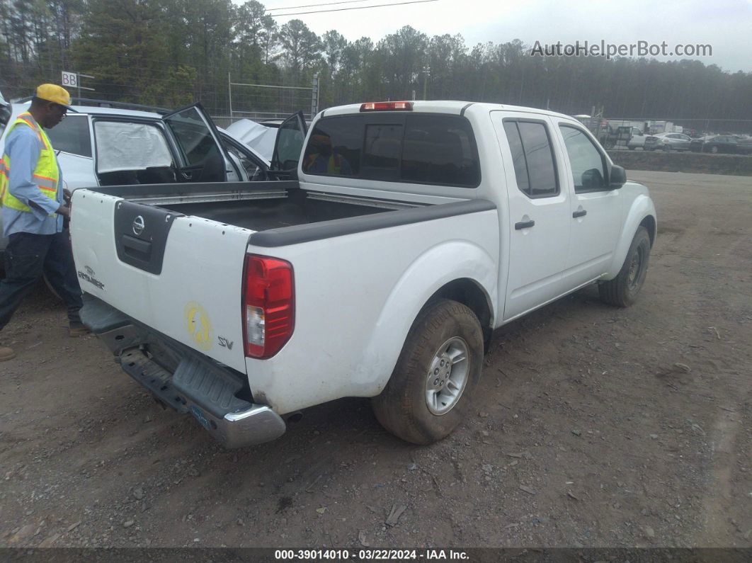 2016 Nissan Frontier Sv White vin: 1N6AD0ER4GN711582