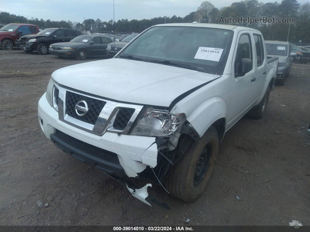 2016 Nissan Frontier Sv White vin: 1N6AD0ER4GN711582