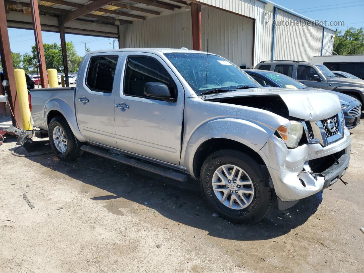 2016 Nissan Frontier S Серебряный vin: 1N6AD0ER4GN743531