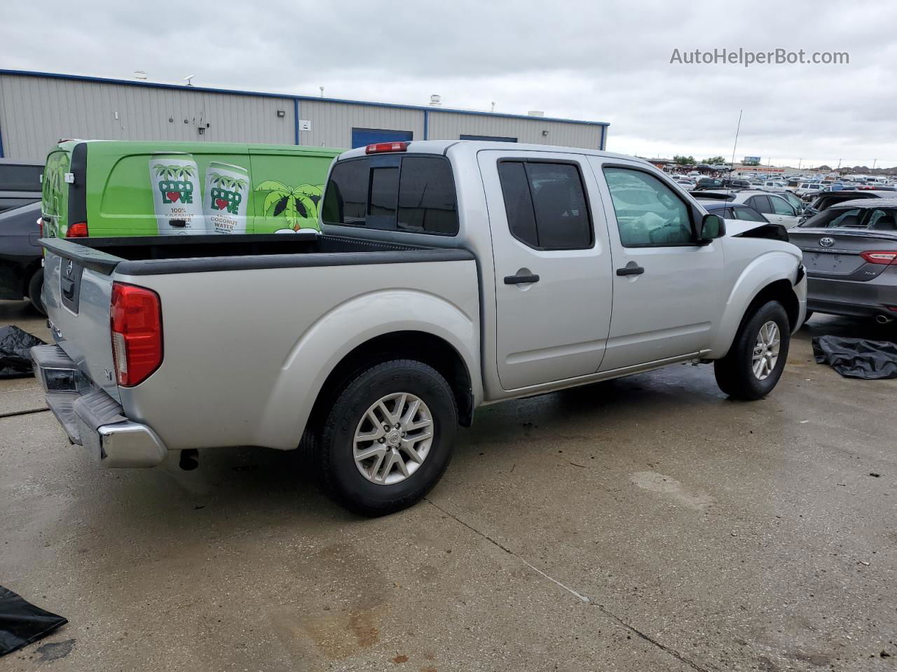 2016 Nissan Frontier S Silver vin: 1N6AD0ER4GN754125