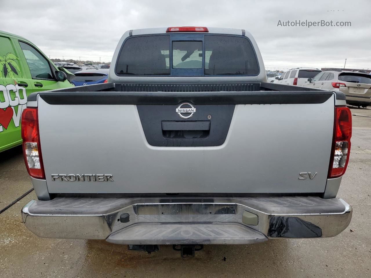 2016 Nissan Frontier S Серебряный vin: 1N6AD0ER4GN754125