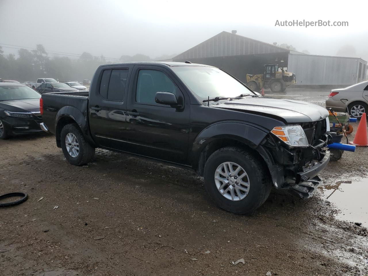 2016 Nissan Frontier S Черный vin: 1N6AD0ER4GN901320