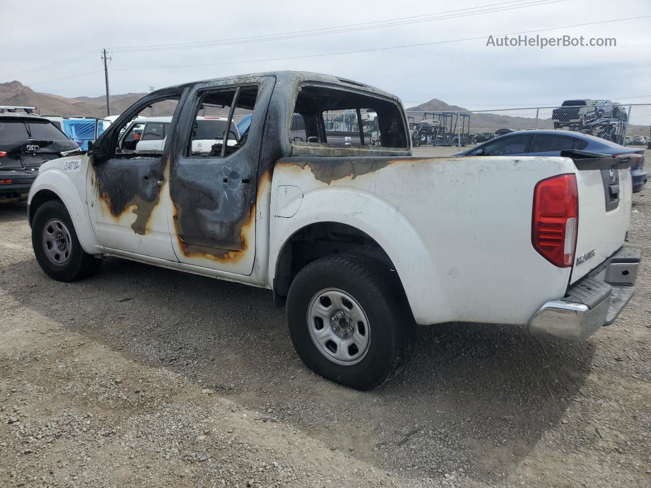 2016 Nissan Frontier S White vin: 1N6AD0ER4GN902886