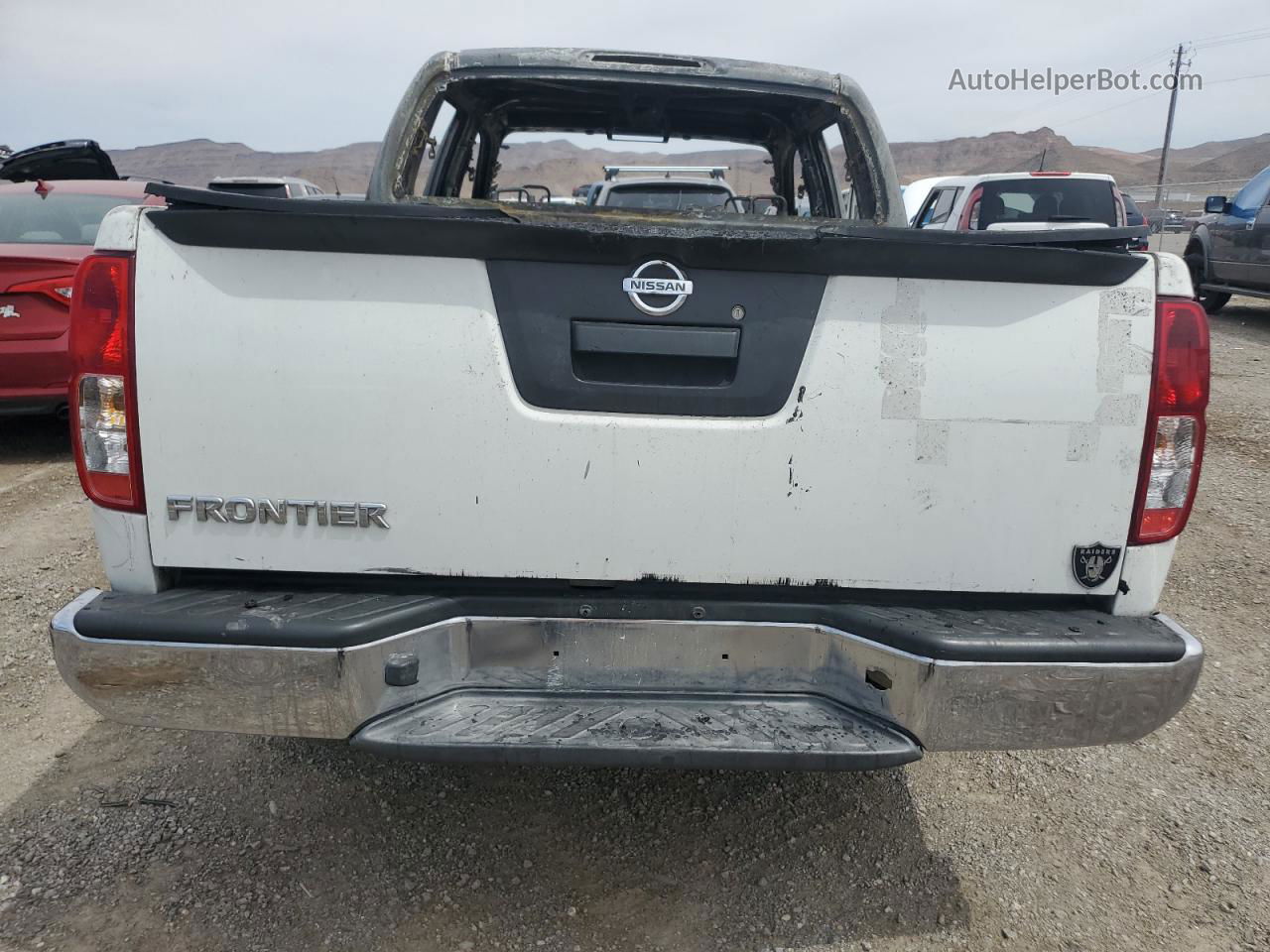 2016 Nissan Frontier S White vin: 1N6AD0ER4GN902886