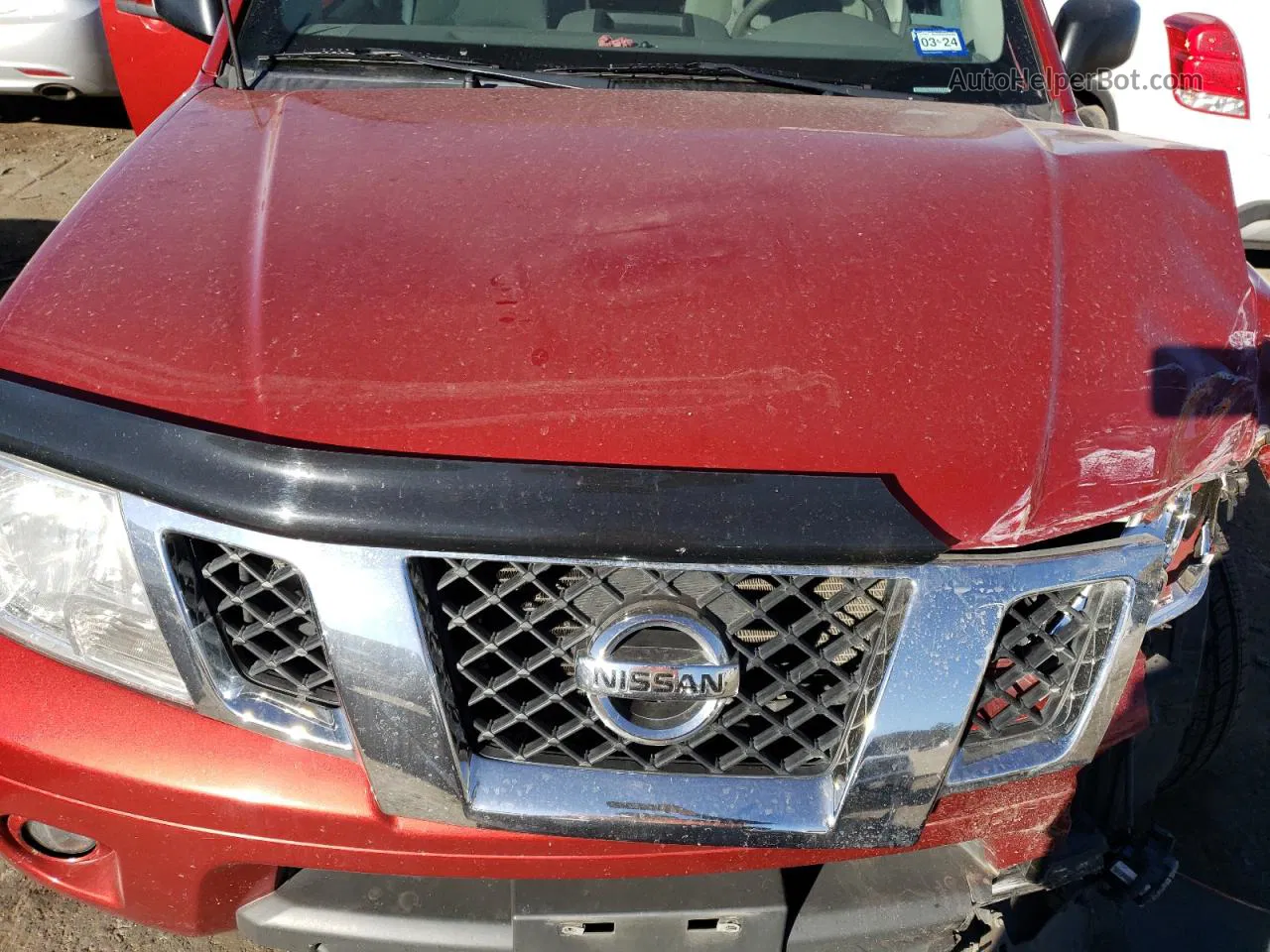 2016 Nissan Frontier S Red vin: 1N6AD0ER5GN744784