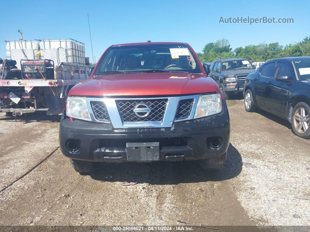 2016 Nissan Frontier Sv Red vin: 1N6AD0ER7GN730112