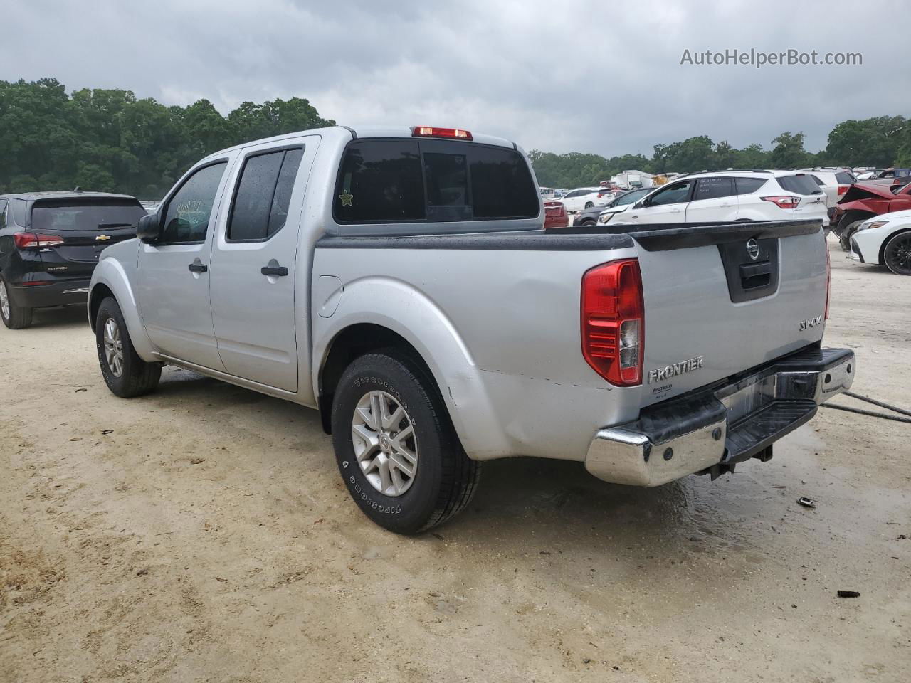 2016 Nissan Frontier S Silver vin: 1N6AD0ER7GN776071