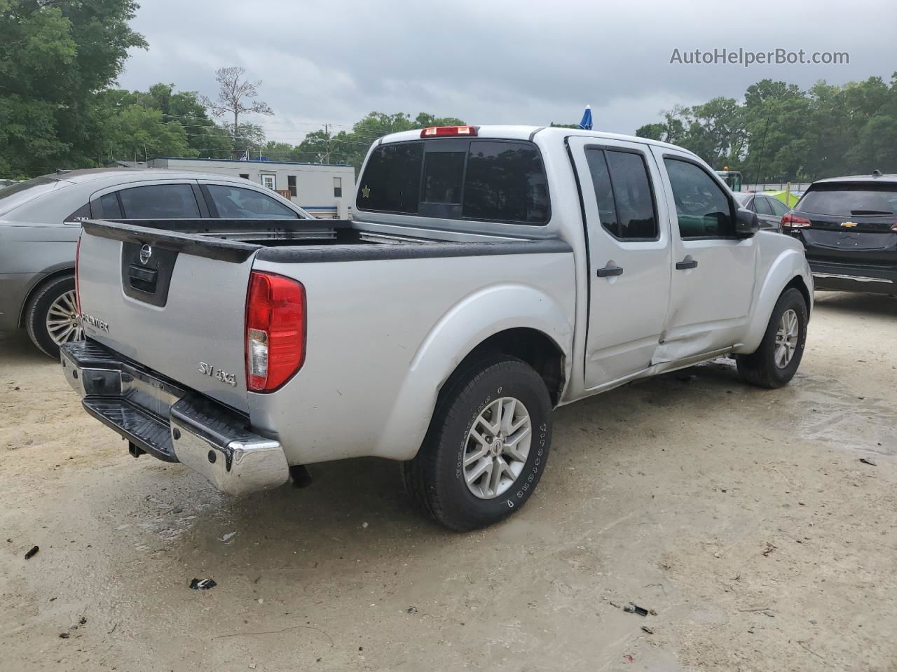 2016 Nissan Frontier S Silver vin: 1N6AD0ER7GN776071