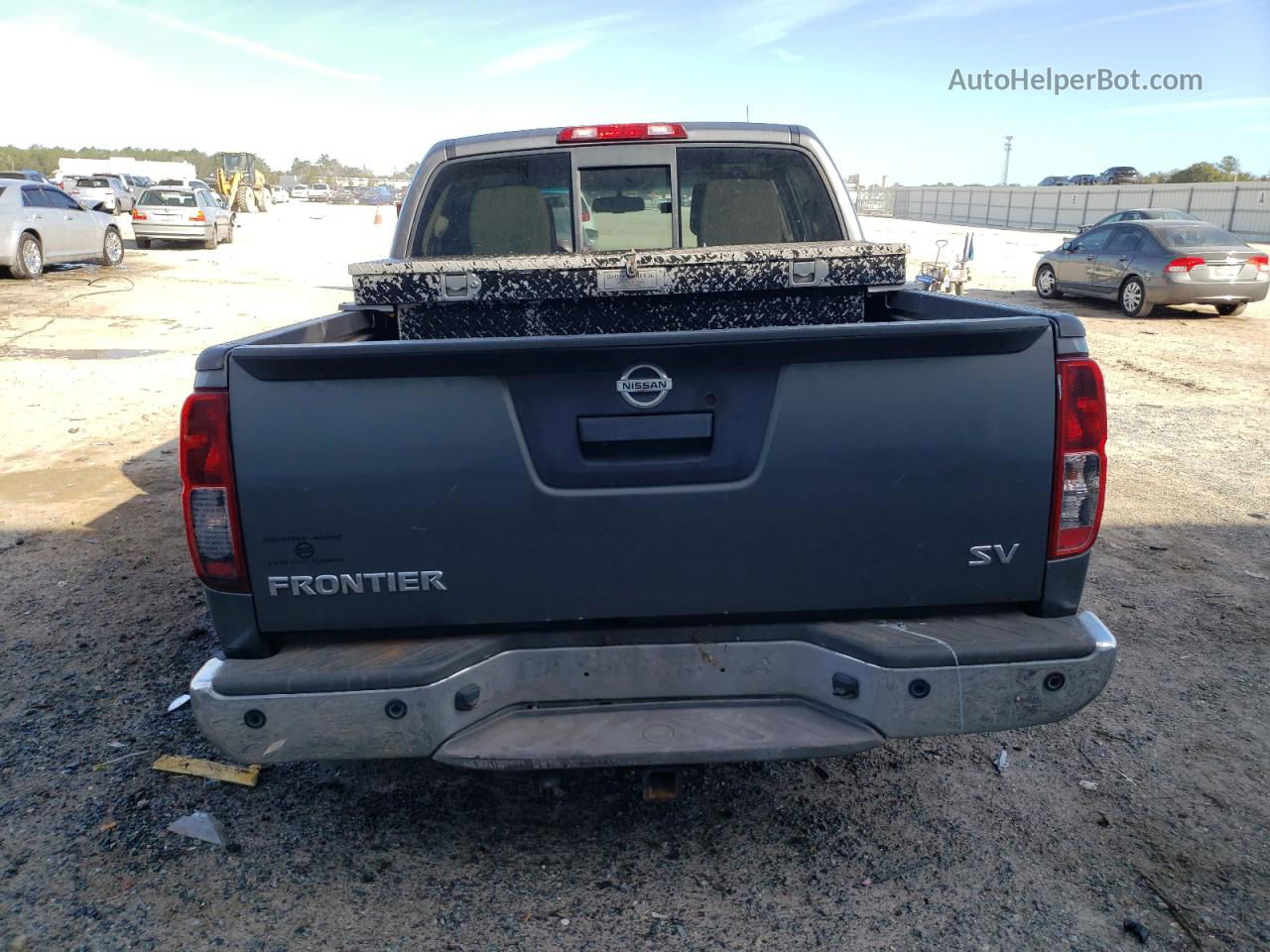 2016 Nissan Frontier S Серый vin: 1N6AD0ER7GN781660