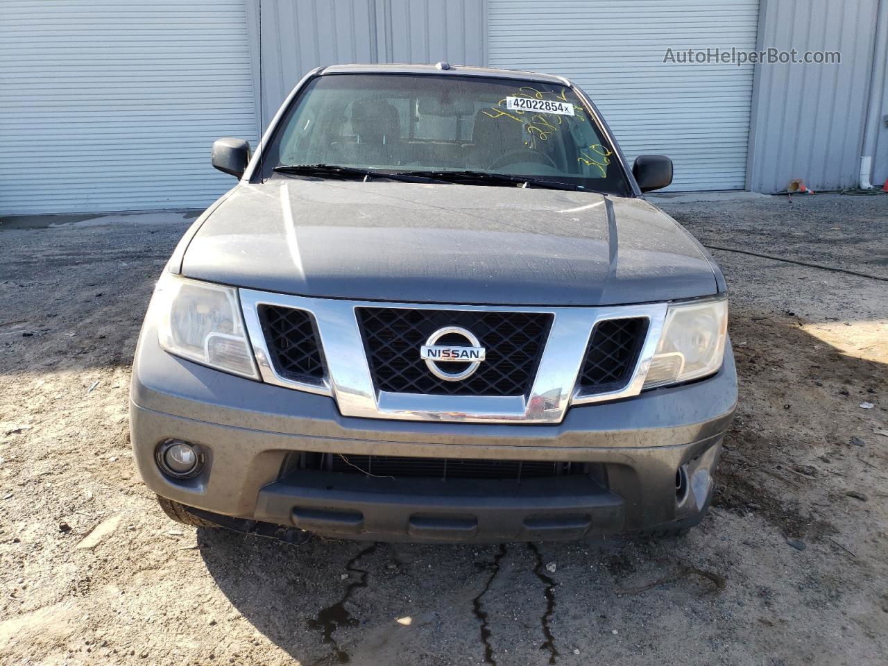 2016 Nissan Frontier S Серый vin: 1N6AD0ER7GN781660