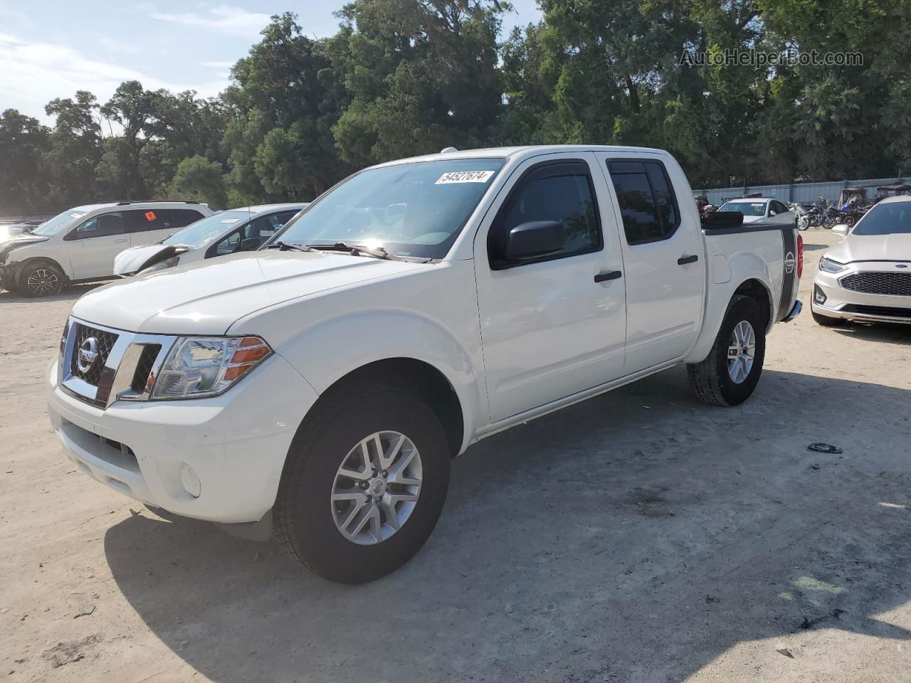 2016 Nissan Frontier S Белый vin: 1N6AD0ER8GN710239