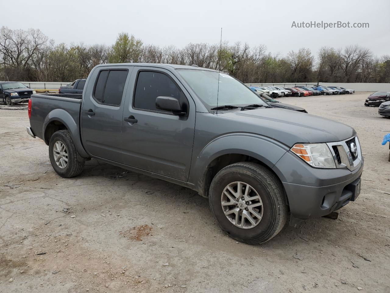 2016 Nissan Frontier S Gray vin: 1N6AD0ER8GN722746