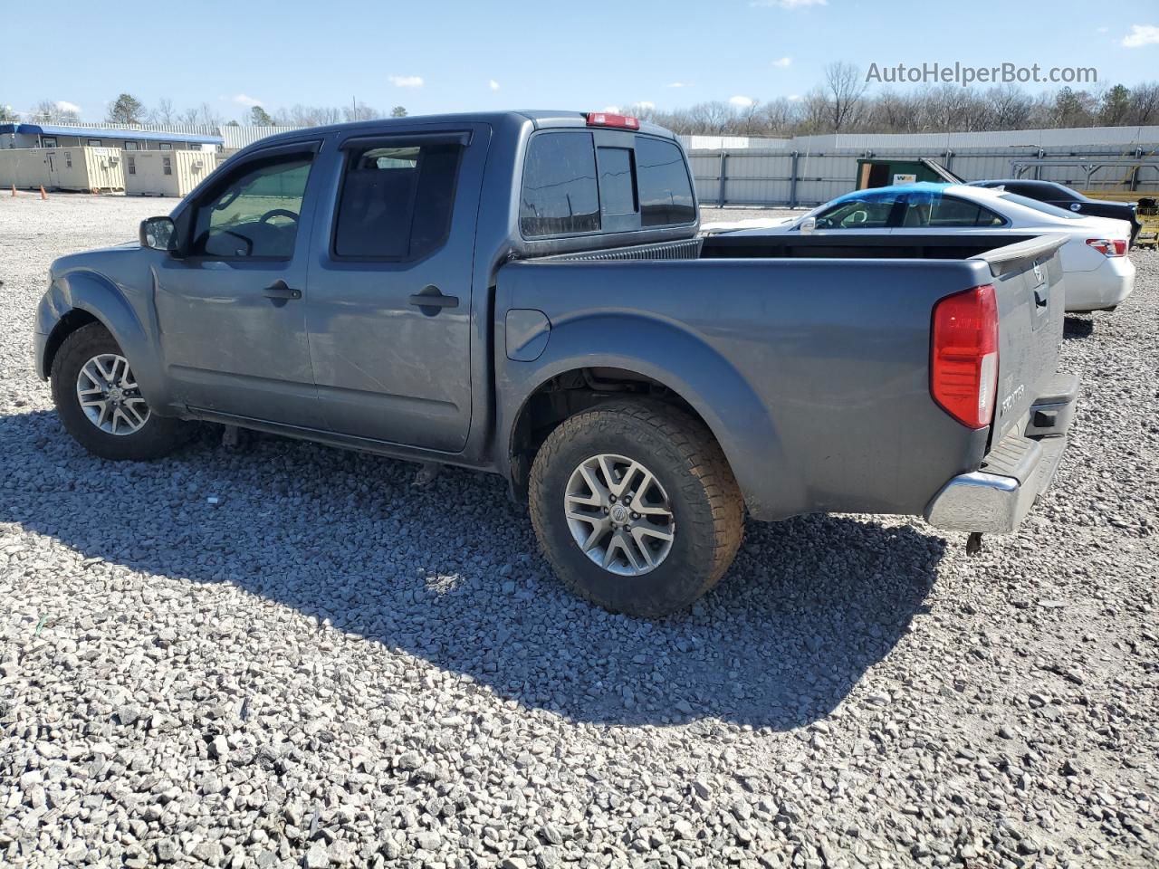 2016 Nissan Frontier S Gray vin: 1N6AD0ER8GN725601