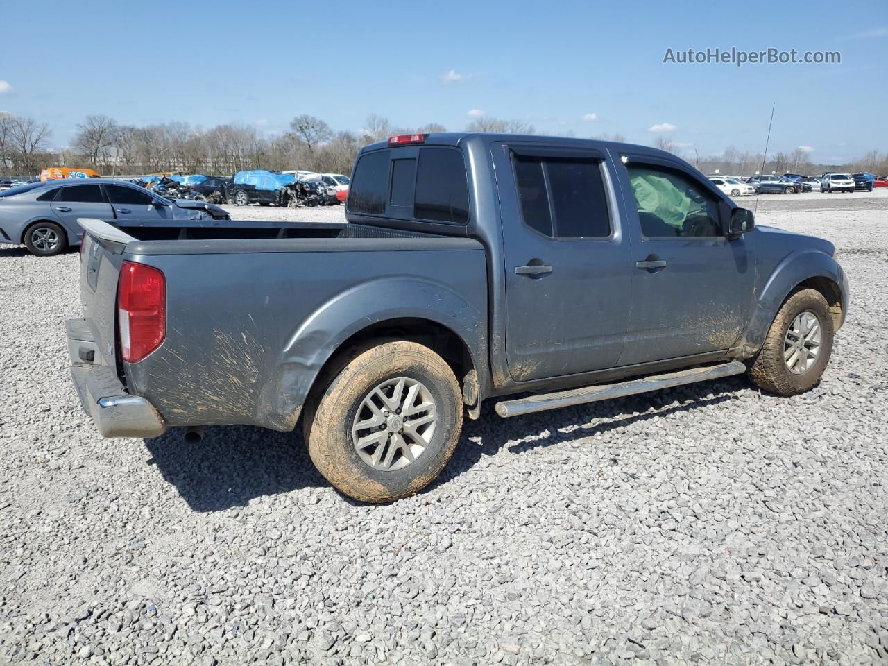 2016 Nissan Frontier S Серый vin: 1N6AD0ER8GN725601