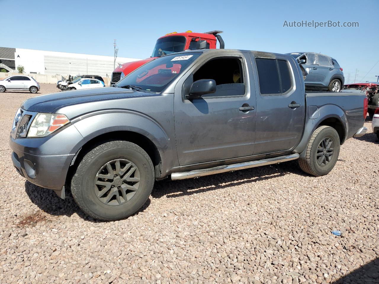 2016 Nissan Frontier S Угольный vin: 1N6AD0ER9GN715563