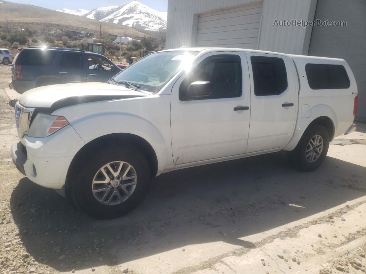 2016 Nissan Frontier S White vin: 1N6AD0ER9GN727227