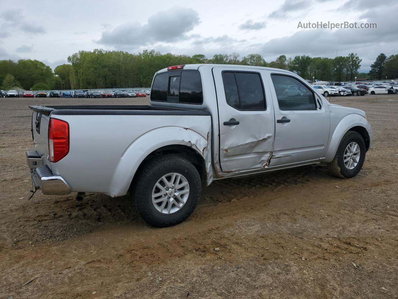 2016 Nissan Frontier S Silver vin: 1N6AD0ER9GN731200